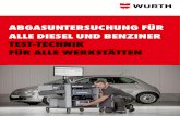 Abgasuntersuchung für alle Diesel und Benziner Test ...media.witglobal.net/bkmedia/wuerth/3123/de/Abgasu...Abgasuntersuchung an Benzin- und Diesel-Kraftfahrzeugen benötigen in einem