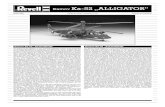 Kamov Ka-52„ALLIGATOR“ · PDF file 2020. 8. 31. · Kamov Ka-52„ALLIGATOR“ 04483-0389 2005 BY REVELL GmbH & CO. KG PRINTED IN GERMANY Kamov Ka-52 „ALLIGATOR“ Kamov Ka-52