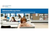 Bibliotheksführung Online · 2021. 2. 12. · •Adresse FB Publizistik-& Kommunikationswissenschaft und Informatik WähringerStraße 29, 1090 Wien •Infopult Ansprechperson für