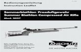 Sommerbiathlon Pressluftgewehr Summer Biathlon Compressed … · 2008. 6. 16. · 64 MPR 64 65/25.5 65/25.5 5098 Repeater-5 Shot 4.1/9 2194002 $ Check Hardwood dark 4709-A Repeater