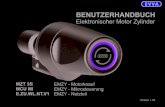 Elektronischer Motor Zylinder 2021. 2. 25.آ  BENUTZERHANDBUCH Elektronischer Motor Zylinder Seite 2