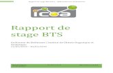 Rapport de stage BTS...7 Rapport de stage BTS SIO 2 – SISR Guillaume de Brébisson L’ICOA n’a pas de chiffre d’affaire, le laboratoire produit du savoir et forme à la recherche.
