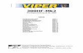300 inst 2000 - Ampire · 2016. 6. 17. · Seite 3 1998/1999 Directed Electronics Europe 07.11.01 Kabelbelegungsplan VIPER ® 300HF-Mk2 12-poliger Hauptstecker H1 H1/1 ORANGE (-)
