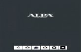 Die ALPA-12-Plattform · 2011. 10. 3. · Die ALPA-12-Plattform ALPA ist weit mehr als eine Kamera. ALPA ist eine modulare Plattform, bestehend aus sechs Kameramodellen und einem