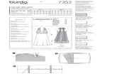 1 / 2011 7352media.fabfab.net/pattern/fabric_amount/30_7352.pdf1 / 2011 Elastik-Jersey Garniturstoff: Chiffon, Georgette Stretch jersey Contrasting fabric: chiffon, georgette Jersey