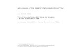 JOURNAL FÜR ENTWICKLUNGSPOLITIK...dolt and Mittal (2012) examined the practices of US private equity funds. The Financialisation of Farmland in Ukraine The same segment is addressed