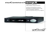 nuConnect ampX - Nubert · 2020. 8. 5. · 2 nuConnect ampX · 08/2020 Hiermit erklärt die Nubert electronic GmbH, dass dieses Produkt den Richtlinien 2014/53/EU entspricht, sofern