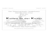 Kaffee in der Kelter - Gemeindeblatt // WAGNER Druck...14.00 Uhr Kaffee in der Kelter Montag, 25. Januar 16.30 Uhr Kinderturnen in der Reußensteinhalle (KiGa ab 5 Jahre bis Eintritt