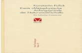 KANT-FORSCHUNGEN 2016. 10. 11.آ  Erich Adickes, 1924. VORWORT Immanuel Kants Metaphysische Anfangsgrأ¼nde