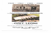 von OZET zu LEONI MQ2 - Amtmann-Schroeter-Haus · 2019. 3. 16. · 5tMk der in die Otto .0ZEr In folgalden Jahren kmnte In— wurde die Firma „OZET UUenthar 1998 in die 1998 - 2009