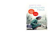 550-689198 ANNETTE HESS Deutsches - Ullstein Verlag...ANNETTE HESS Deutsches Haus Von der Autorin von WEISSENSEE und KU’DAMM 56/59 Interview, Leseprobe 550-689198 ANNETTE HESS Deutsches