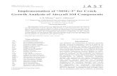 Implementation o f “MSG-3” for Crack Growth Analysis of ...jast.ias.ir/article_51624_ad62eb3d126aa60c3d4ccce6dd8ba343.pdfIn 1979, the ATA task force sought to improve on MSG-2