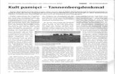 MB 2014-03 Tannenberg Czesla · 2017. 4. 27. · Tannenberg-Nationaldenkmal Foto: Archiv Alfred Czesla den Hauptturm und beerdigte ihn ge- meinsam mit seiner Frau Gertrud Wil- helmine.