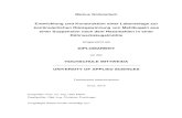 DIPLOMARBEIT HOCHSCHULE MITTWEIDA UNIVERSITY OF … · 2015. 7. 23. · Bibliografische Beschreibung Entwicklung und Konstruktion einer Laboranlage zur kontinuierlichen Rückgewinnung