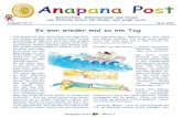 Vipassana - Geschichten, Informationen und Neues aus Dhamma … · 2017. 5. 12. · Vipassana (die Meditationstechnik, die nach Anapana kommt) lernen können. Insgesamt soll es Platz