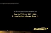 SonicWALL TZ 180- Installationshandbuch · 2007. 6. 27. · Seite 4 Systemanforderungen Überprüfen Sie vor dem Setup, ob Ihr Computer folgende Anforderungen erfüllt. Dieser Computer