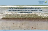 Informationsveranstaltung zum Hochwasserschutz im Norden ... · Minister für Landwirtschaft und Umwelt Mecklenburg-Vorpommern Informationsveranstaltung zum Hochwasserschutz im Norden