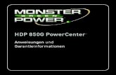 HDP 850G PowerCentermanuals.audiomania.ru/data/monster_hdp_850g.pdf850G PowerCenter. В современных компонентах высокого разрешения применяются