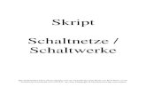 Skript Schaltnetze / Schaltwerke - Gymnasium Odenthalprojekte.gymnasium-odenthal.de/informatik/dateien... · 2015. 11. 5. · Schaltnetze / Schaltwerke – Skript - Garmann - 2 -