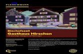 Bischofszell Gasthaus Hirschen - Fleischmann Immobilien AG...Bischofszell 2 Lage Bischofszell, ein schmuckes Kleinzentrum im oberen Thurgau, liegt an der Grenze zum Kanton St. Gallen