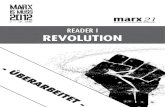 READER I REVOLUTION - WordPress.com...Die Revolution führt zur Diktatur des Proletariats, weil nach Marx der Kapitalismus eine ganz bestimmte unterdrückte Klasse hervorgebracht hat: