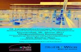 13. Langzeitbeatmungs-Symposium - MAW · 2018. 2. 21. · 13. Langzeitbeatmungs-Symposium Sicherheit und Versorgungsqualität in der Langzeitbeatmung Donnerstag, 26. Jänner 2017