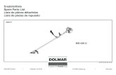MS-430 U - Dolmar 1).pdf DOLMAR GmbH • Postfach 70 04 20 • D-22004 Hamburg • Germany MS-430 U MS-430 U Kurbelgehäuse Crankcase Carter-vilebrequin Carter cigüeñal 12 10 14