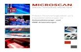 Präzise Rückverfolgbarkeit und Inspektionslösungen fürfiles.microscan.com/deutsch/DE_microscan_product_catalog.pdf3 Lineare (1D) Barcodes werden seit den 1970-er Jahren kommerziell