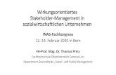 Wirkungsorientiertes Stakeholder-Management in ...aa15ef75-8a9d-4a0c-9076-481d5a93c20… · FH-Prof. Mag. Dr. Thomas Prinz Fachhochschule Oberösterreich Campus Linz Department Gesundheits-,