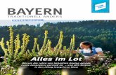 BAYERN · Bayern-Magazin Kneipp 2020 3 Inhalt 2 Natürliche Gesundheit ist ein Megatrend. Doch einer wusste schon vor 200 Jahren, was den Menschen stark macht: der Bad Wörishofener