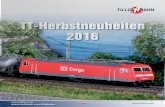 info@tillig · 2016. 11. 10. · T3 und vier Reisezugwagen (1x BC, 2x C, 1x CPw) NEW: Passenger coach set of the K.P.E.V., with steam locomotive T3 and four passenger coaches (1x