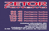 ZETOR - rolczar.com.plrolczar.com.pl/katalogi/8641,9641,10641,11441,11741forterra turbo.pdfersatzteilkatalog spare parts catalog catalogue des piÉces dÉtachÉes cat`logo de piezas