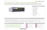 Compact NX5 Telecom series - EM Test · PDF file 2020. 11. 16. · DATENBLATT > Compact NX5 Telecom series > 20190906 COMPACT NX5 TELECOM SERIE MULTIFUNKTIONSGENERATOR FÜR LEITUNGSGEBUNDENE