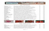 Rote Tomatensorte - Würzburg · 2020. 1. 22. · Orangener Paprika Anfangs grüner, später orange abreifender süßer großer Blockpaprika 10 2,00 Sigarella Lange, dünne von grün