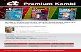 Premium Kombi - heise online · 2020. 7. 13. · Mit der Premium-Kombi die Premium-Zielgruppen erreichen! Fokussiert auf eine klar umrissene, attraktive Leserschaft. Die Leser unserer