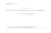 HS2012:EinführungindieComputerlinguistik I...Linguistik (engl. linguistics) beschäftigt sich mit den verschiedenen Beschreibungsebenen der Sprache ( gesprochene Sprache und Schrift