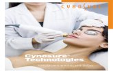 Cynosure Technologies · 2020. 3. 23. · Informationen über Cynosure® Wir sind führende Innovatoren, Entwickler und Erfinder von energiebasierten ästhetischen und medizinischen