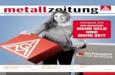 Oktober/November 2017 - IG Metall Köln-Leverkusen...12 TITEL Titelfoto: Peter Bisping metallzeitung Oktober/November 2017 Begeistert von der IG Metall Elina Marie ist sieben Monate