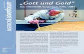 „Gott und Gold“ - MISEREOR...(Vgl. Forstner, Dorothea/Becker, Renate: Neues Lexikon christlicher Symbole. Tyrolia Verlaganstalt 1991, S. 305 f.; Urech, Edouard: Lexikon christlicher