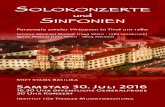 SOLOKONZERTE - Musikland Tirol · Violoncello-Konzert in Es-Dur: Rondo. Moderato (3. Satz) Quelle: A-KR H 48/151 Johann Michael Malzat Salve regina in F-Dur für Alt und Orchester