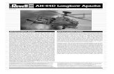 AH-64 D Longbow Apache AH-64 D Longbow Apache · 2020. 8. 31. · AH-64D Longbow Apache 04046-0389 2005 BY REVELL GmbH & CO. KG PRINTED IN GERMANY AH-64 D Longbow Apache AH-64 D Longbow