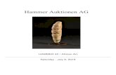 Hammer Auktionen AG · 2019. 7. 6. · HAMMER 42 / African Art 12: A Lobi Figure, "thibou khe bambi" CHF 5,000 - 8,000 Figur, "thibou khe bambi"Lobi, Burkina FasoMit Sockel / with