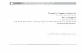 Modulhandbuch - uni-wuerzburg.de · 2019. 9. 17. · ren an Hand ausgewählter Beispiele. Fertigkeit in der Präparation von Lebewesen und der Anfertigung mikrosko-pischer Präparate.