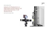 Optische 3D Messtechnik zur Materialkennwertermittlung und Deformationsanalyse in der ... · 2021. 1. 26. · t e t e t e t e Die 3D-Scanner der Baureihe ATOS Optische 3D-Messtechnik