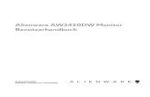 Alienware AW3420DW Monitor Benutzerhandbuchftp.dell.com/manuals/all-products/esuprt_display...VESA, 800 x 600 37,88 60 40 +/+ VESA, 1024 x 768 48,36 60 65 -/-640 x 480p 31,48 60 25,18