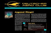 1/2019 Facts & Infos des Deutschen Aero Clubs · Habbo Brune wurde als neuer Vorsitzender des Bundesausschus - ses Unterer Luftraum gewählt. Bruno Delor Andrea Anesini Sigrid Berner