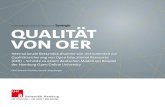 Sonderband zum Fachmagazin Synergie – Qualität von OER · 2018. 1. 17. · Synergie Sonderband. Inhalt. 6. 1 Einführung . 10. 2t im Kontext von Lernmaterialien Qualitä / OER.