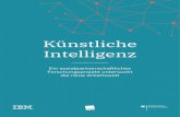 Künstliche Intelligenz - IBM · 2020. 12. 1. · Künstliche Intelligenz (KI): Impuls für den Dialog zwischen IBM und ver.di..... 10 1.2. KI als Herausforderung in Wirtschaft und