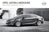 Opel ASTRA limOuSine opel−infos · 2020. 6. 8. · Opel Astra Limousine 2 Astra limousine edition excellence motor CO2-emission in g/km kombiniert Getriebe mit mwSt. ohne MwSt.