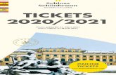 DE EN TICKETS 2020/2021...Der Winter Pass ist ausschließlich an der Schlosskassa bzw. online erhältlich. The Winter Pass is only available at the palace ticket desks or online. 14